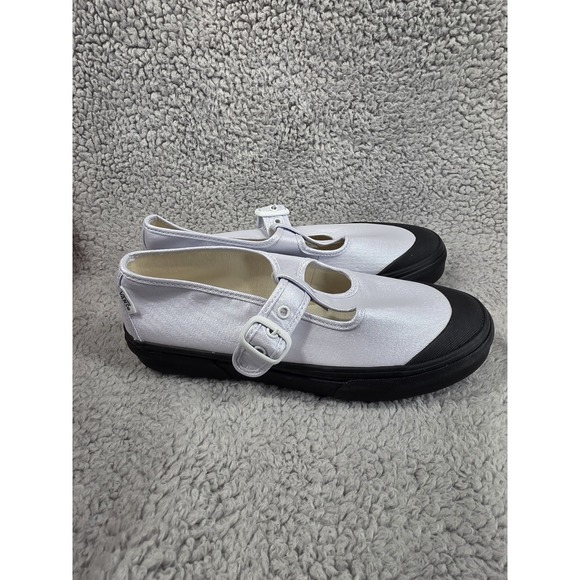 VANS Style 93 Coated Canvas True White Mary Jane Sneakers Shoes Women's Size 8.5 - Picture 8 of 15